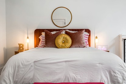 Unique Barbie-Themed Pink Cabin in Black Mountain, North Carolina - Black Mountain, North Carolina - glamping.directory