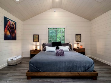 Pet-Friendly Paradise: Luxury Glamping Cabin in Pisgah Forest for You and Your Furry Friend - Transylvania County, North Carolina - glamping.directory