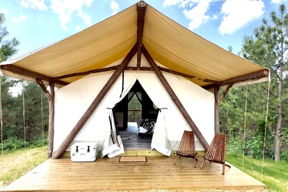 Entire Safari Tents Campground Ideal for Large Groups in Kentucky - glamping.directory