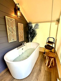 Entire Safari Tents Campground Ideal for Large Groups in Kentucky - Cadiz, Kentucky - glamping.directory