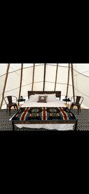 Experience Pet-Friendly Perfection: Classic Tipi Glamping Near Wind River Mountains, WY - Fort Washakie, Wyoming - glamping.directory