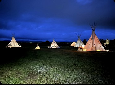 Experience Pet-Friendly Perfection: Classic Tipi Glamping Near Wind River Mountains, WY - Fort Washakie, Wyoming - glamping.directory