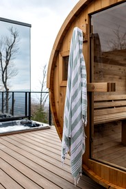 Stunning Mirrored Glass Cabin with Hot Tub & Sauna near Lookout Mountain, Dade County, GA - Dade County, Georgia - glamping.directory