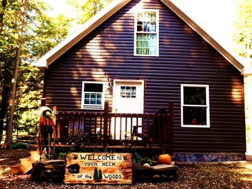 Rustic Woodland Cabin Rental near Oneida Lake, New York - Taberg, New York - glamping.directory