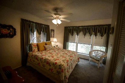 Riverfront Cabin with Spacious Interior, Large Deck and Views in Texas - Wimberley, Texas - glamping.directory