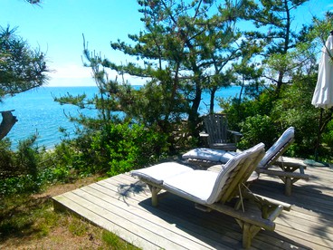 Charming Cottage Rental on a Private Beach in Cape Cod, Massachusetts - glamping.directory