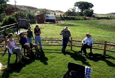 Cozy Sheepherder's Wagon Near Yellowstone National Park, Wyoming - Cody, Wyoming - glamping.directory