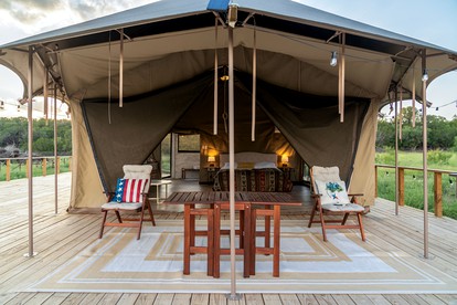 Exceptional Safari Tent Rental in Burnet, Texas, for Unforgettable Glamping Escapes - Burnet, Texas - glamping.directory