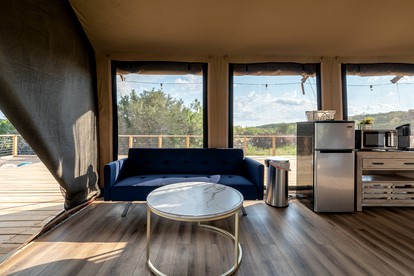 Exceptional Safari Tent Rental in Burnet, Texas, for Unforgettable Glamping Escapes - Burnet, Texas - glamping.directory