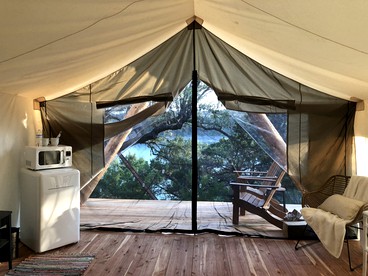 Epic Safari Tent on a Magical Glamping Retreat Property near Austin, Texas - Spicewood, Texas - glamping.directory