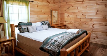 Stunning Luxury Cabin Rental with Hot Tub near Blue Ridge Mountains of North Carolina - Dobson, North Carolina - glamping.directory