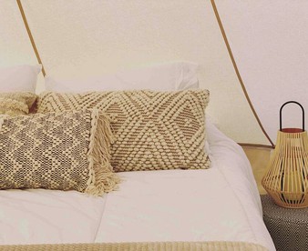 Escape to the Stars: Bell Tent Getaway for Couples in Michigan's Idyllic Destination - Boyne Falls, Michigan - glamping.directory