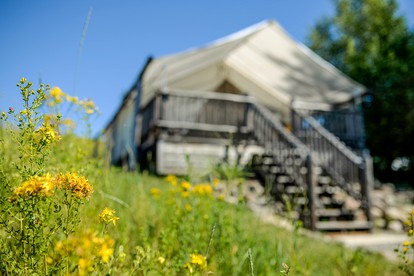 Upscale Safari Tents on Working Dude Ranch, Washington - Kettle Falls, Washington - glamping.directory