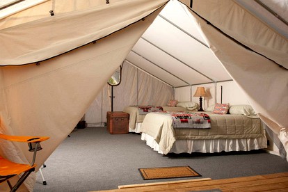 Upscale Safari Tents on Working Dude Ranch, Washington - Kettle Falls, Washington - glamping.directory