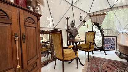Artistic Dome Haven Nestled in the Woods near Lake Oconee, Georgia - Eatonton, Georgia - glamping.directory