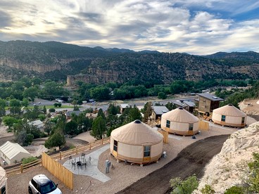 Yurt Rental for Utah Glamping - Orderville, Utah - glamping.directory