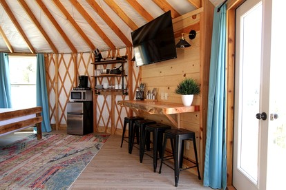 Yurt Rental for Utah Glamping - Orderville, Utah - glamping.directory