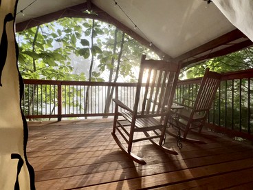 Enchanting Safari Tent Hideaway near the River and Mountains of Tennessee - Pioneer, Tennessee - glamping.directory