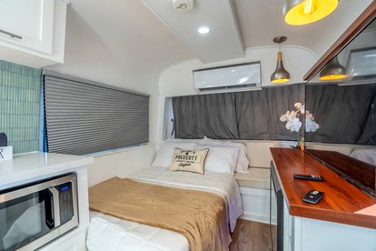 Downtown Prescott AZ Airstream Stay Near Whiskey Row with Outdoor Amenities - Prescott, Arizona - glamping.directory