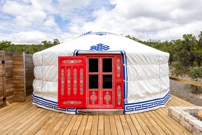 Romantic Secluded Yurt Perfect for Couples in Wimberley, Texas - glamping.directory