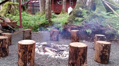 Charming A-Frame Cabin Rental on Prince of Wales Island in Hollis, Alaska - Hollis, Alaska - glamping.directory