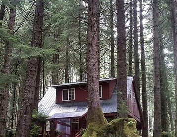 Charming A-Frame Cabin Rental on Prince of Wales Island in Hollis, Alaska - Hollis, Alaska - glamping.directory