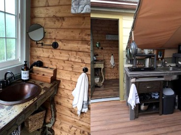 African-Inspired Safari Tent near San Diego for a Glamping Weekend in Vista, California - Bonsall, California - glamping.directory