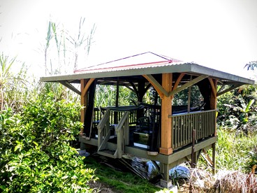 Single Hammock Rental in a Coed Outdoor Dorm near Akaka Falls, Hawaii - glamping.directory