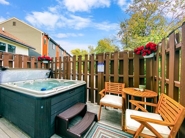 Charming Sister Bay Vacation Home with Hot Tub, Steps from Beach & Downtown, Wisconsin -  Sister Bay, Wisconsin - glamping.directory