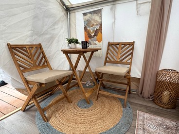 Luxury Canvas Retreat w/ Rain Shower & Firepit in Brush Prairie, Washington - Brush Prairie, Washington - glamping.directory