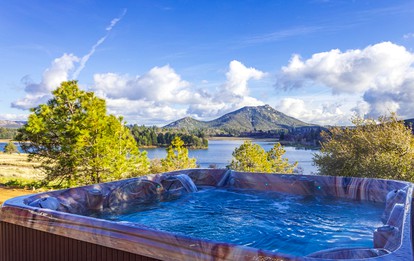Beautiful Lakeview Suite with a Sauna for a Getaway near San Diego - Julian, California - glamping.directory