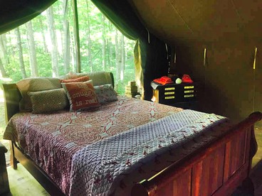Glamping Campsite Perfect for a Group Getaway near the Finger Lakes of New York - Rushville, New York - glamping.directory