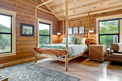 Beautiful Hill Country Cabin Rental Ideal for Romantic Weekend Getaways from Austin - Wimberley, Texas - glamping.directory