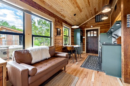 Beautiful Hill Country Cabin Rental Ideal for Romantic Weekend Getaways from Austin - Wimberley, Texas - glamping.directory