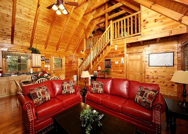 Dog-Friendly Cabin Rental with a Hot Tub near Gatlinburg, Tennessee - Sevierville, Tennessee - glamping.directory