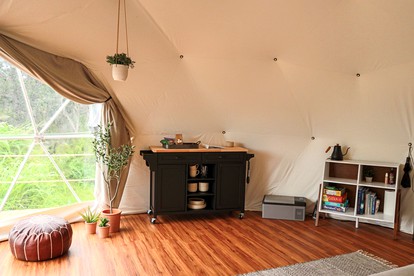 Luxury Outdoor Dome with Outdoor Bathtub, Ideal for a Big Island Camping Experience in Hawaii - US, Hawaii - glamping.directory