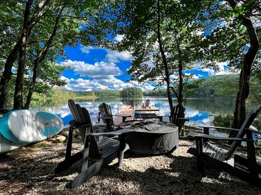 Brand New Lakefront Retreat with Private Dock in Maine - Brownfield, Maine - glamping.directory