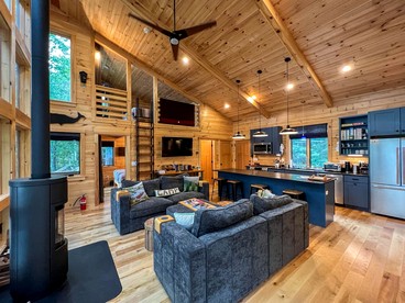 Brand New Lakefront Retreat with Private Dock in Maine - Brownfield, Maine - glamping.directory