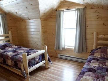 Rural Log Cabin Rental with Barbecue near Salmon River, New York - Richland, New York - glamping.directory