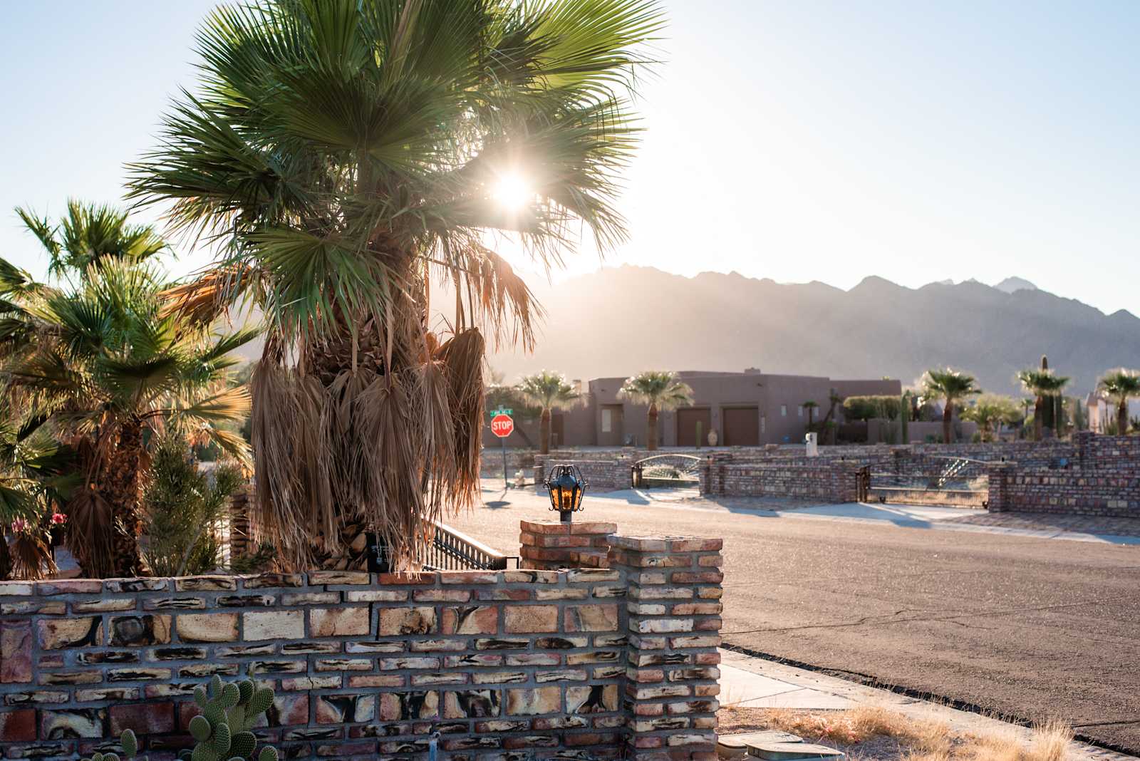 RV site parallels Golf Course - Yuma, Arizona - glamping.directory