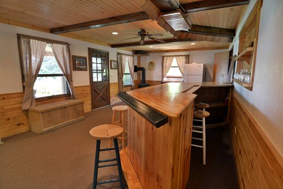 Spacious Cottage with Luxury Amenities For a Family Fun Glamping Experience near Lake Namekagon, Wisconsin - Cable, Wisconsin - glamping.directory