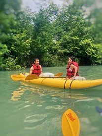Adventurous Glamping Retreat in a Safari Tent by the San Marcos River near Kingsbury, Texas - Perfect for Water Sports Fans - Kingsbury, Texas - glamping.directory