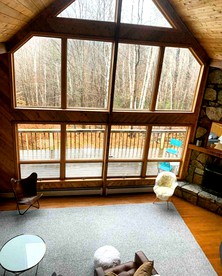 Spacious Okemo Cabin for a Weekend Getaway in Vermont - Ludlow, Vermont - glamping.directory