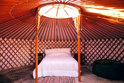 Cozy Yurt Ideal for Stargazing near Joshua Tree National Park, California - Twentynine Palms, California - glamping.directory