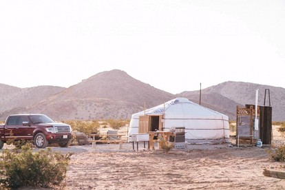 Cozy Yurt Ideal for Stargazing near Joshua Tree National Park, California - Twentynine Palms, California - glamping.directory