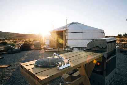 Cozy Yurt Ideal for Stargazing near Joshua Tree National Park, California - Twentynine Palms, California - glamping.directory