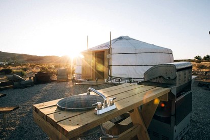 Cozy Yurt Ideal for Stargazing near Joshua Tree National Park, California - Twentynine Palms, California - glamping.directory