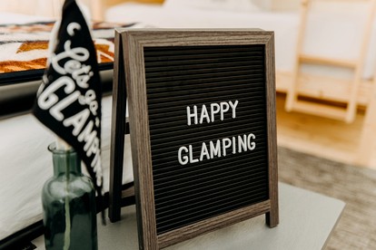 Georgia Glamping Getaways in this Luxury Safari Tent Rental in the Heart of Nature - Helen, Georgia - glamping.directory