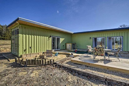 Unique Container Accommodation for Romantic Glamping in North Carolina - glamping.directory