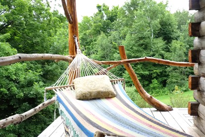 Breathtaking Year-Round Views from Luxury Cabin on New York-Vermont Border - Rupert, Vermont - glamping.directory